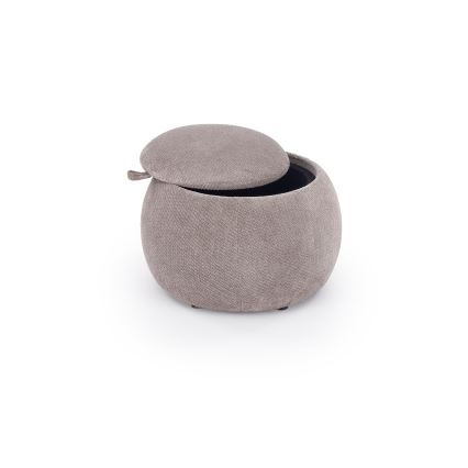 Taburete PAKS Ø 50 cm gris