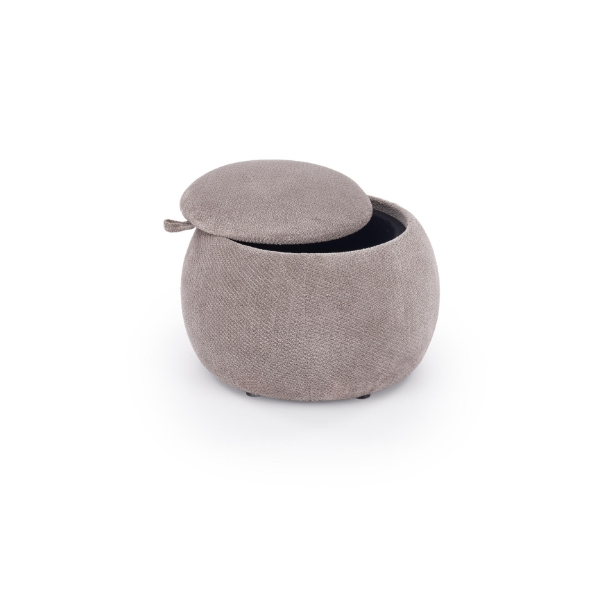 Taburete PAKS Ø 50 cm gris