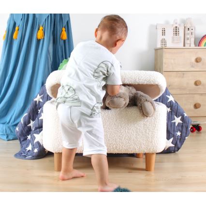 Taburete PIXI 37x61 cm blanco