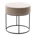 Taburete RELO, diámetro 40 cm, beige