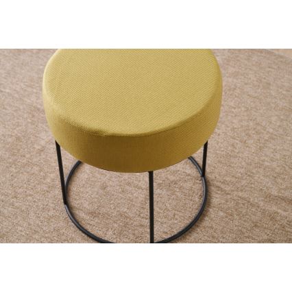 Taburete RELO Ø 40 cm, amarillo