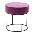 Taburete RELO Ø 40 cm rosa