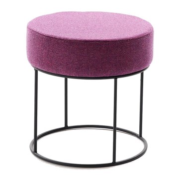 Taburete RELO Ø 40 cm rosa
