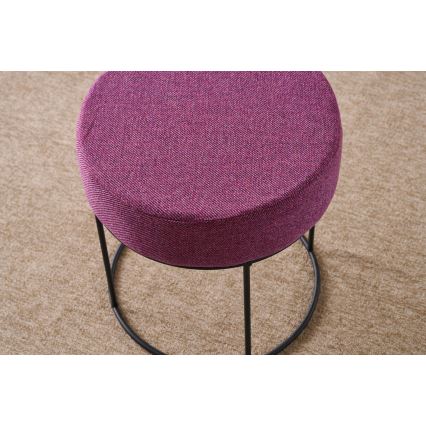 Taburete RELO Ø 40 cm rosa