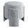 Taburete ROCKET, diámetro 39 cm, gris