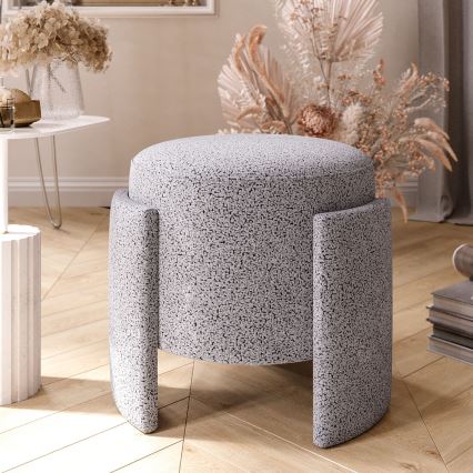 Taburete ROCKET, diámetro 39 cm, gris