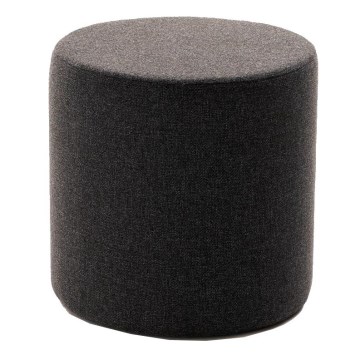 Taburete RONDO, diámetro 40 cm, marrón oscuro