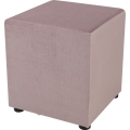 Taburete SIX 40x40 cm rosa