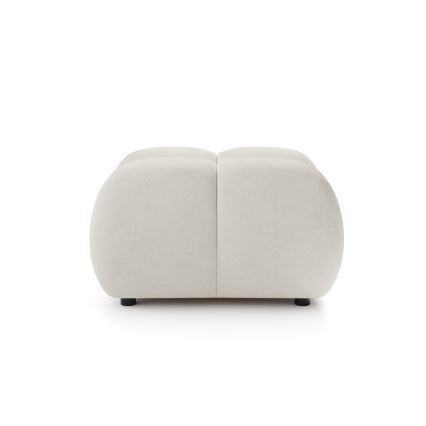 Taburete tapizado ALMADA 72x72 cm beige