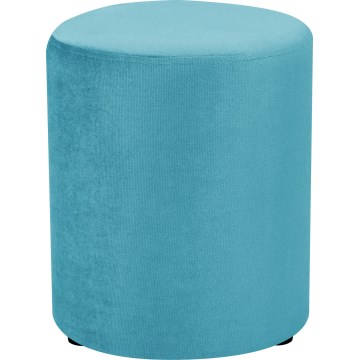 Taburete VEX, diámetro 36 cm, azul
