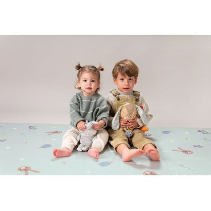 Taf Toys - Alfombra de juego infantil XL Puzzle Jardín