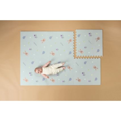 Taf Toys - Alfombra de juego infantil XL Puzzle Jardín