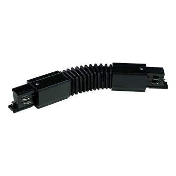 Tapa de extremo del sistema de riel trifásico TRACER flexible negro