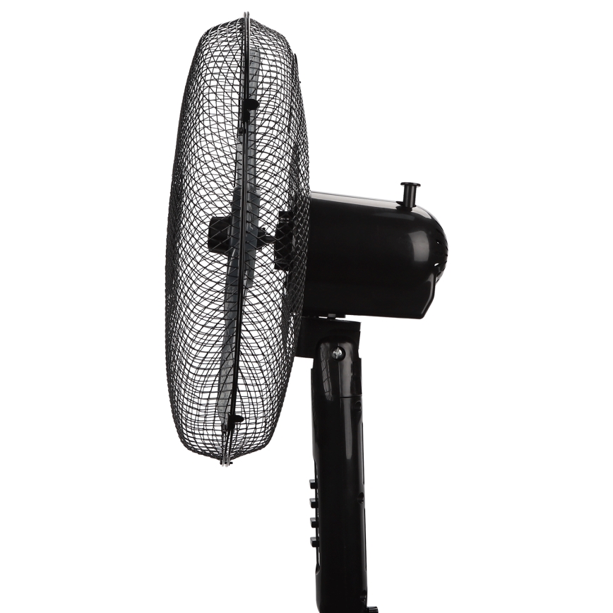 Taylor Swoden - Ventilador de pie 50W/230V 122 cm negro