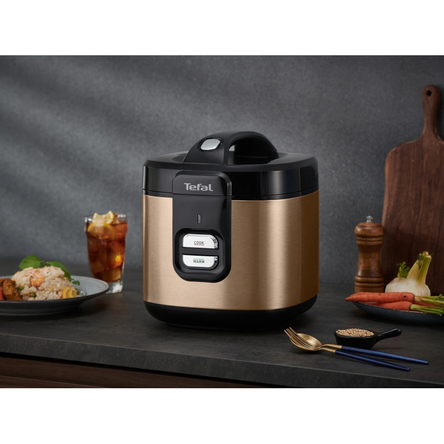Tefal - Arrocera COPPERTINTO 600/230V 2 l color cobre