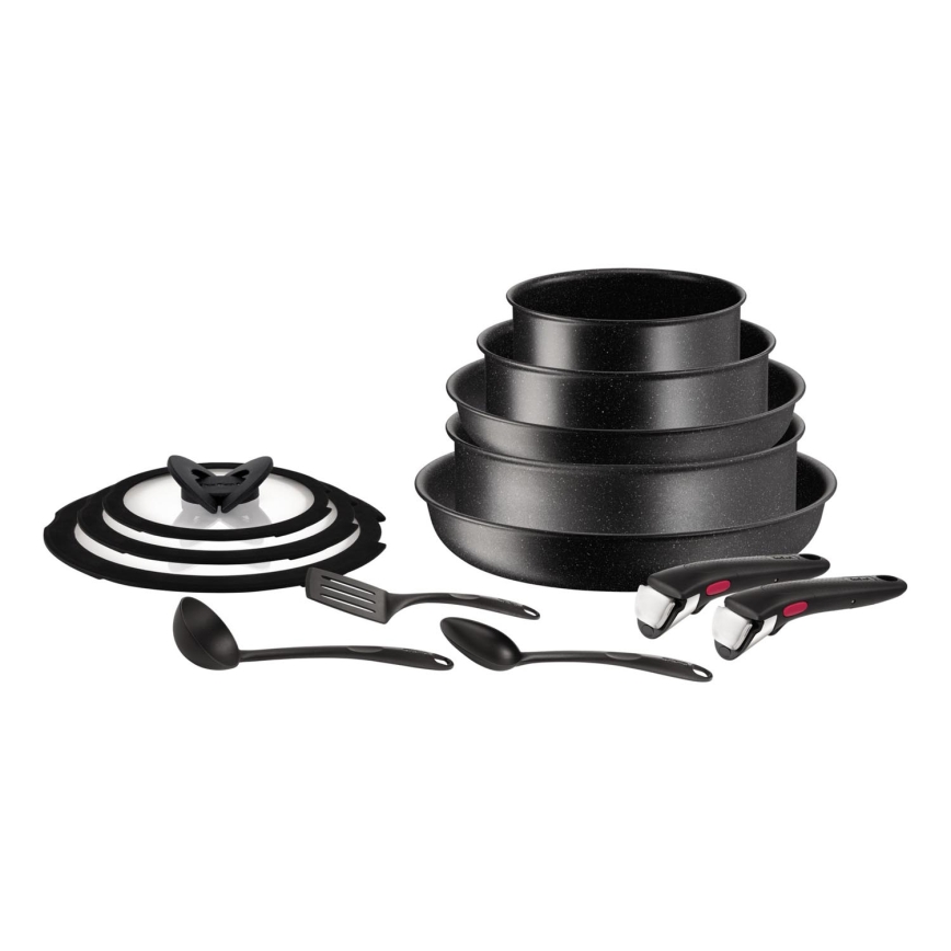 Tefal - Batería de cocina de 13 piezas INGENIO PERFECT COOK