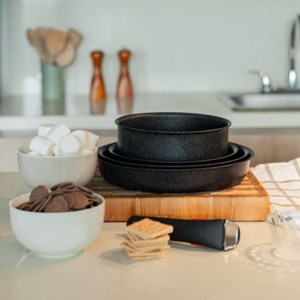 Tefal - Batería de cocina de 13 piezas INGENIO PERFECT COOK