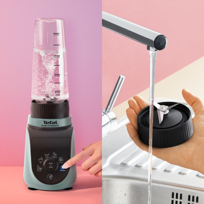 Tefal - Batidora para smoothies BLEND UP ESSENTIAL 800W/5V 1200 mAh