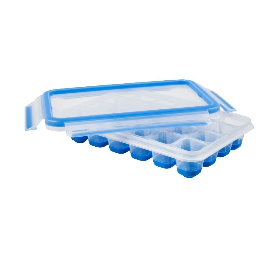 Tefal - Cubetera para 24 cubitos MASTER SEAL azul