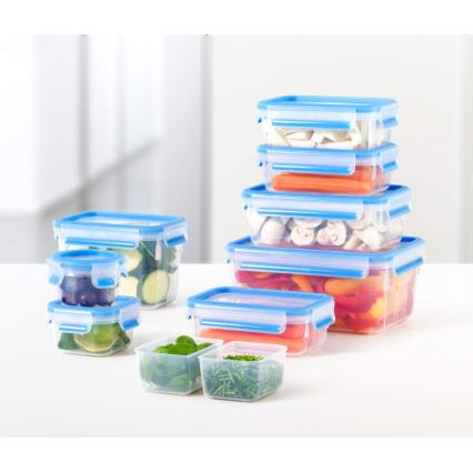 Tefal - Envase para alimentos 3,7 l MASTER SEAL FRESH azul