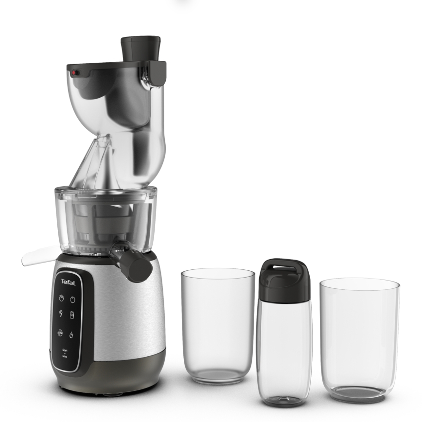 Tefal - Extractor de jugos ULTRA 200W/230V cromo mate