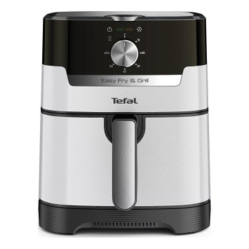 Tefal - Freidora de aire 4,2 l EASY FRY&GRILL 2 en 1 1550W/230V acero inoxidable