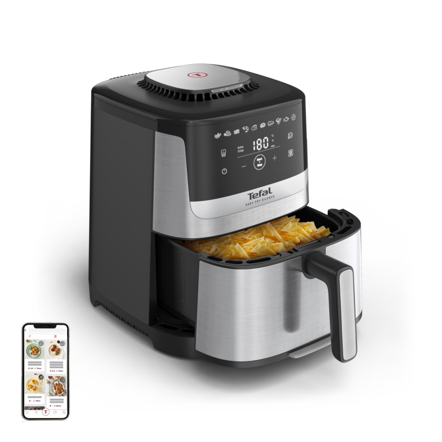 Tefal - Freidora de aire 5 l EASY FRY SILENCE 10 en 1 1400-1670W/230V