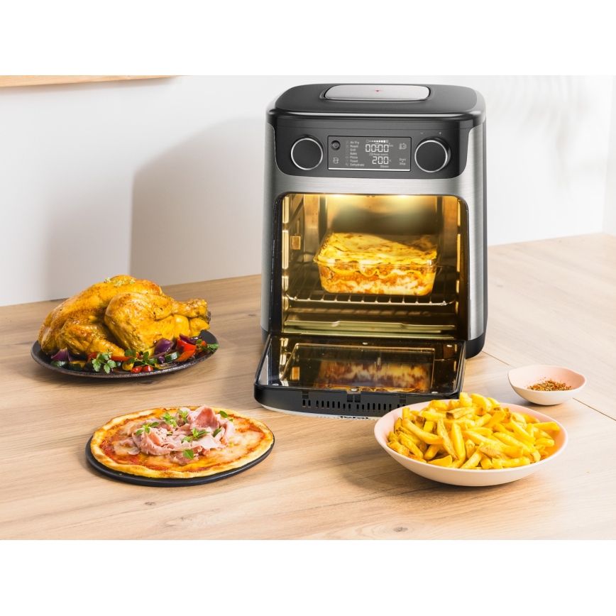 Tefal - Freidora de aire caliente 15 l EASY FRY 9 en 1 1800W/230V