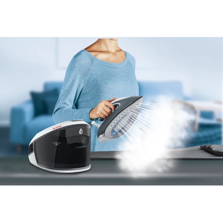 Tefal - Generador de vapor EXPRESS AIRGLIDE 2800W/230V gris