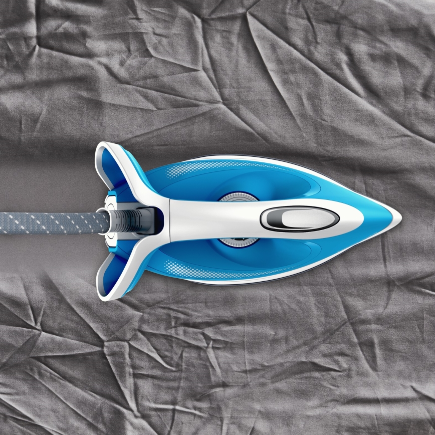 Tefal - Generador de vapor EXPRESS AIRGLIDE 2800W/230V azul