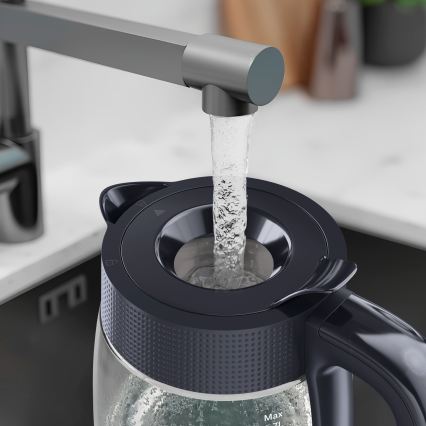 Tefal - Hervidor eléctrico MORNING GLASS 1,7 l 2000W/230V