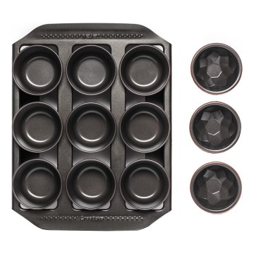 Tefal - Juego de 13 moldes para hornear CREABAKE