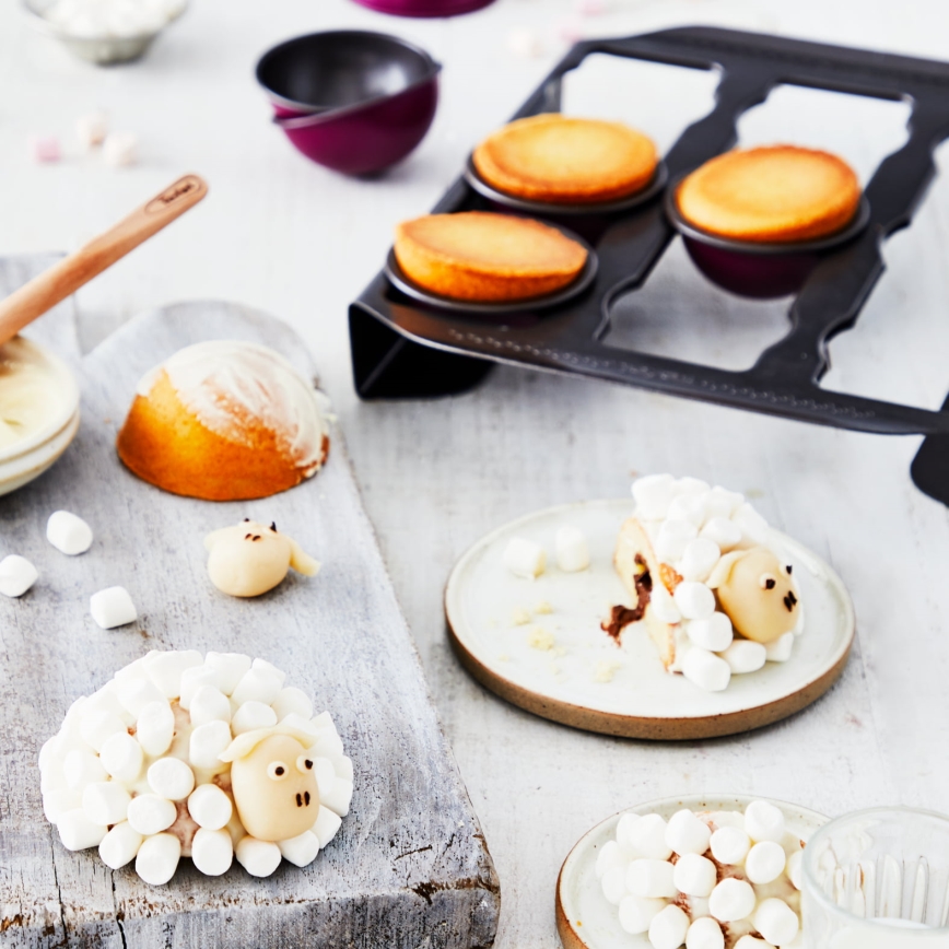 Tefal - Juego de 13 moldes para hornear CREABAKE