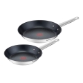 Tefal - Juego de 2 sartenes COOK EAT 24/28 cm