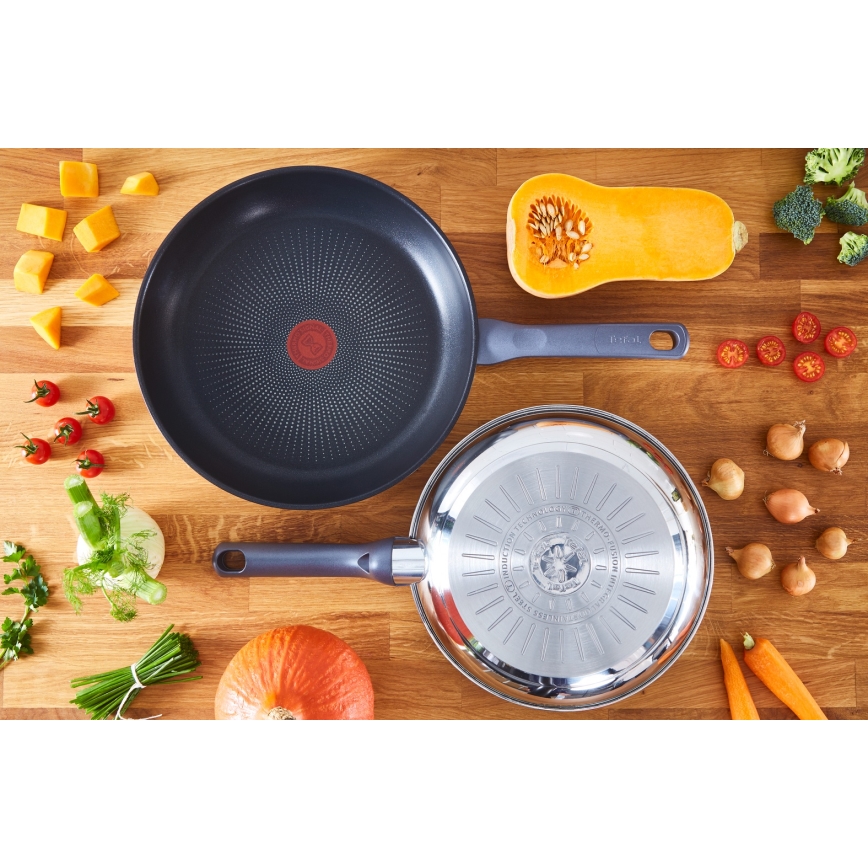 Tefal - Juego de 2 sartenes DAILY COOK