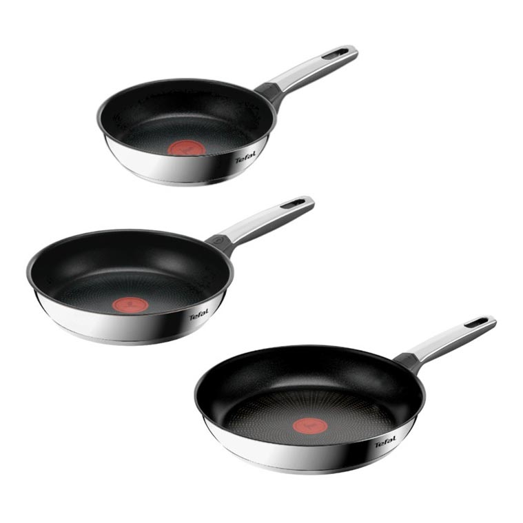 Tefal - Juego de 3 sartenes EMOTION+