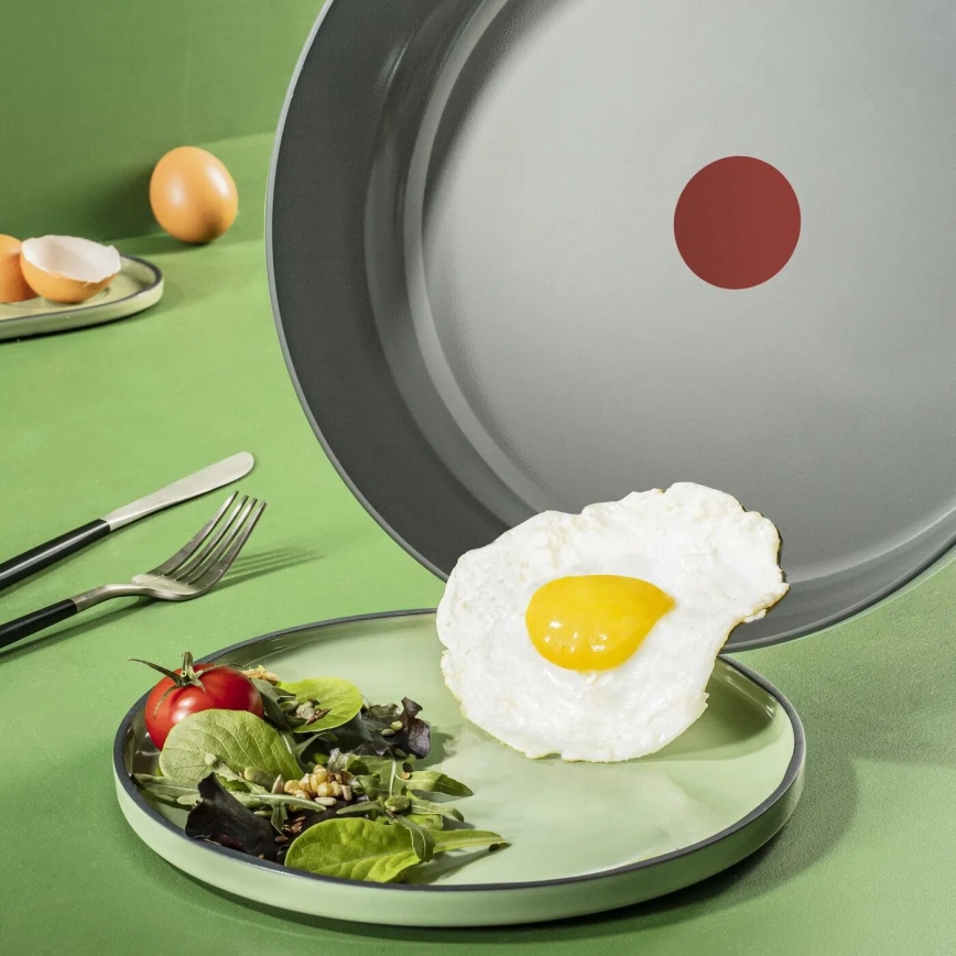 Tefal - Juego de 3 sartenes RENEW ON