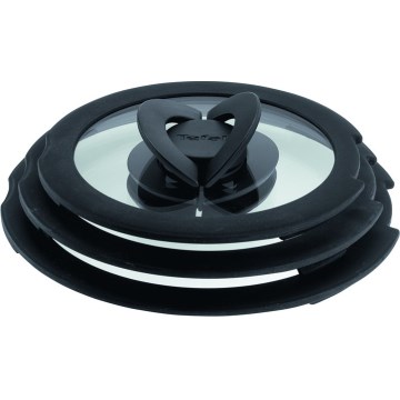 Tefal - Juego de 3 tapas de vidrio INGENIO