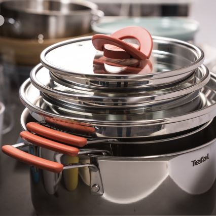 Tefal - Juego de 6 ollas OPTI'SPACE