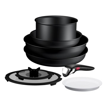 Tefal - Juego de batería de cocina INGENIO Excellence Fusion 8 piezas