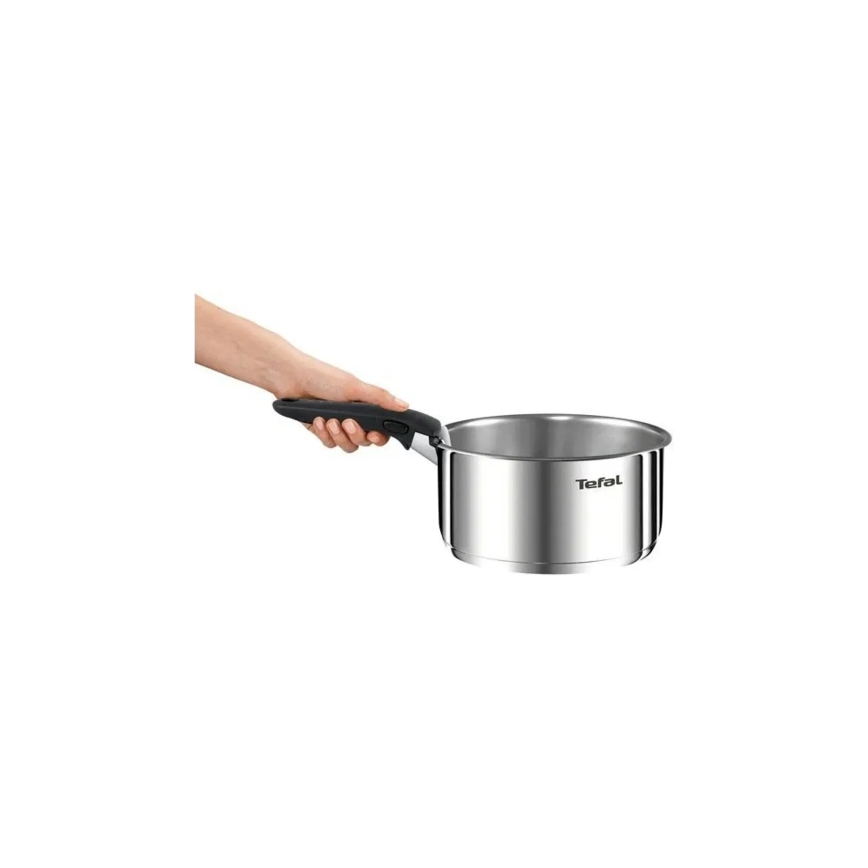 Tefal - Juego de cocina de 13 piezas INGENIO EMOTION, acero inoxidable