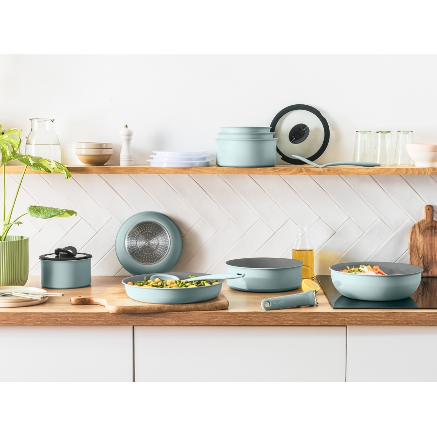 Tefal - Juego de cocina INGENIO HALO de 15 piezas