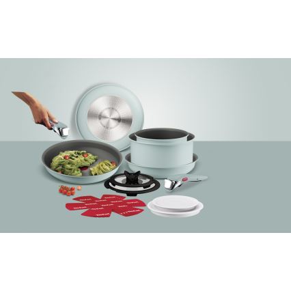 Tefal - Juego de cocina INGENIO HALO de 15 piezas