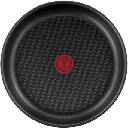 Tefal - Juego de vajilla 10 pz INGENIO EASY COOK & CLEAN BLACK