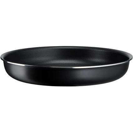 Tefal - Juego de vajilla 3 pz INGENIO EASY COOK & CLEAN BLACK