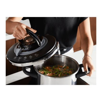 Tefal - Olla a presión 6 l CLIPSO+ CHEF acero inoxidable