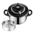 Tefal - Olla a presión de 4,5 l CLIPSO+ CHEF acero inoxidable