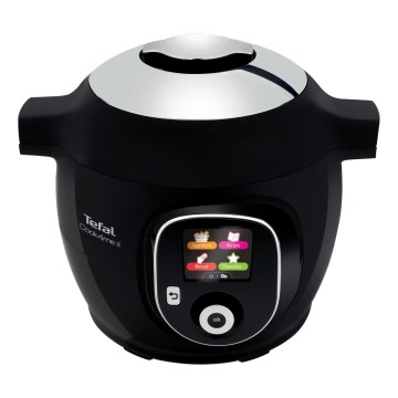 Tefal - Olla eléctrica a presión multifuncional con accesorios 6 l 1600W/230V negra