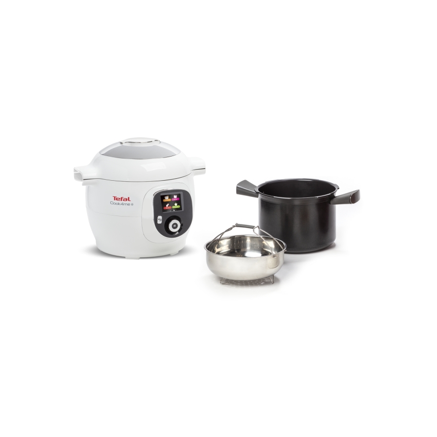 Tefal - Olla eléctrica multifunción 6 l 1600W/230V blanca