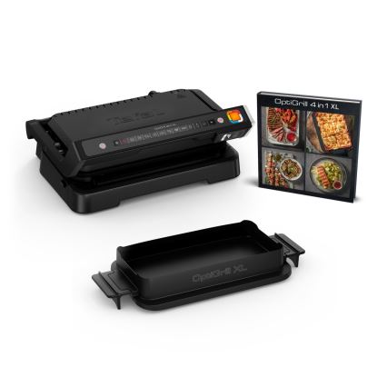 Tefal - Parrilla de contacto OPTIGRILL 2200W/230V negra